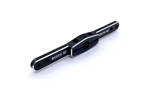 Reefs RC Aluminium 25T Double Sided Arm Long Servo Horn - Black image 100965