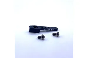 Reefs RC Aluminium 25T Short V2 Servo Horn - Black image 100968