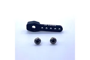 Reefs RC Aluminium 25T Short V2 Servo Horn - Black image 100970
