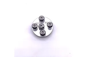 Reefs RC Aluminium 25T Round Servo Horn - Silver image 100977