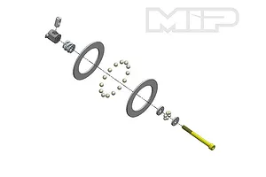 MIP Super Ball Diff Rebuild Kit