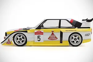 MonTech 1/10 S1 Quattro Unpainted Body Shell - Clear image 101103