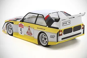 MonTech 1/10 S1 Quattro Unpainted Body Shell - Clear image 101104