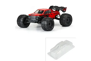 Pro-Line 1/8 2021 Chevrolet Silverado 2500 HD Unpainted Body Shell - Clear image 101194