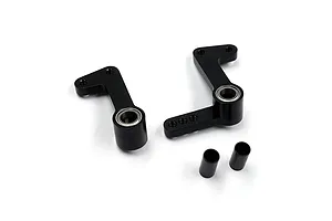 Yeah Racing Aluminium Steering Assembly - Black image 101428