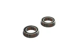 ARRMA 10x15x4mm Rubber Shielded Flanged Ball Bearings 2Pcs
