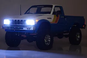 RC4WD Trail Finder 2 1982 Toyota Pickup Hard Body RC Rock Crawler Electric 1/10 Scale RTR - Blue image 101630