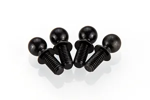 RC Maker 4.8mm Male Upper Hub Ball Studs 4Pcs