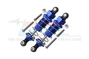GPM Blue Aluminium 70mm Front Adjustable Shocks 2Pcs