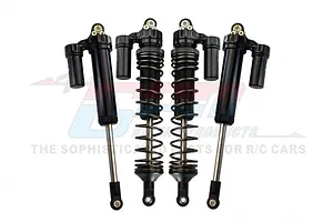 GPM Black Aluminium 135mm Front L-Shape Piggyback Shocks 4Pcs image 101780