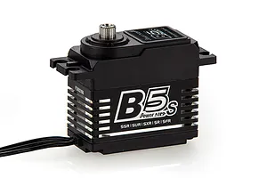 Power HD Black Aluminium B5S Standard 20kg 8.4V HV Waterproof Brushless Metal Geared Servo image 101815