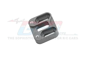 GPM Aluminium Servo and Front Hub Carrier Mount - Grey Silver