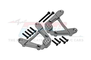 GPM Aluminium Rear Shock Towers 2Pcs - Grey Silver image 102419