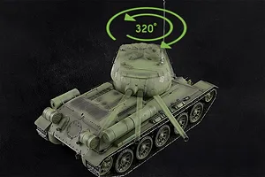 Heng Long 1/16 Soviet Union T-34/85 RTR RC Medium Tank image 102457