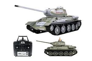Heng Long 1/16 Soviet Union T-34/85 RTR RC Medium Tank image 102460