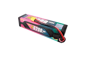 Gens Ace G-Tech Advanced 15.2V Advanced 6200mAh 100C Hard Case LiPo Battery image 102470