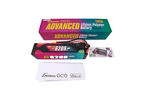 Gens Ace G-Tech Advanced 15.2V Advanced 6200mAh 100C Hard Case LiPo Battery image 102472