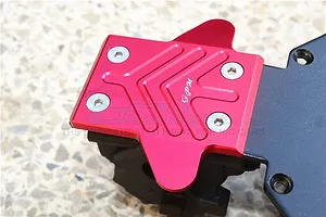 GPM Aluminium Front Skid Plate - Black image 102616