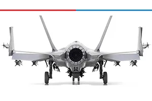 Tamiya 1/48 Lockheed Martin F-35C Lightning II Scaled Plastic Model Kit image 102699