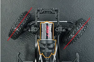 MST CFX-W DC1 RC Rock Crawler Electric 4WD 1/10 Scale RTR - Blue image 102771