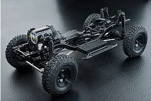 MST CFX-W DC1 RC Rock Crawler Electric 4WD 1/10 Scale RTR - Blue image 102773