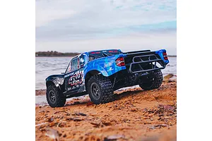 ARRMA SENTON 4x4 BLX 3S (V3) RC Short Course Truck Electric Brushless 4WD 1/10 Scale RTR - Blue image 102809