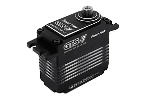 Power HD Black Aluminium GTS-7 Standard 70kg 8.4V HV Brushless Metal Geared Servo image 102830