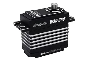 Power HD W50-360 50KG 8.4V Brushless Metal Geared Winch Servo image 102836