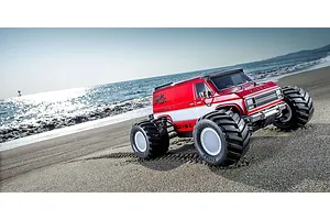 Kyosho Fazer Mk2 FZ02L Mad Van VE-BT RC Monster Truck Electric Brushless 4WD 1/10 Scale RTR - Red image 102864
