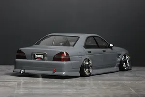 Pandora RC 1/10 Nissan Laurel C35 Unpainted Body Shell - Clear image 2