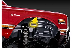 Traxxas TRX-4 1972 Chevrolet K5 Blazer High Trail Edition RC Rock Crawler Electric 4WD 1/10 Scale RTR image 102987