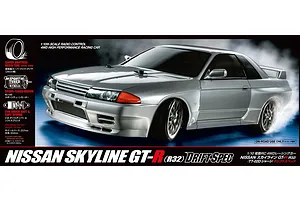 Tamiya TT-02D Nissan Skyline GT-R R32 RC Drift Car Electric 4WD 1/10 Scale Kit (No ESC) image 103044