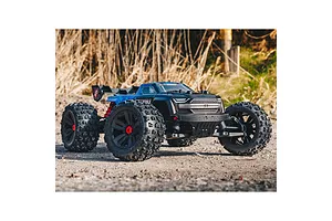 ARRMA Kraton 4x4 4S V2 BLX Speed RC Monster Truck Electric Brushless 4WD 1/10 Scale RTR - Blue image 103051