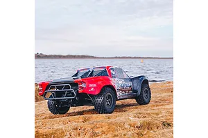 ARRMA SENTON 4x4 BLX 3S (V3) RC Short Course Truck Electric Brushless 4WD 1/10 Scale RTR - Red image 103088