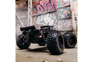 ARRMA NOTORIOUS 6S V5 4X4 BLX RC Stunt Truck Electric Brushless 4WD 1/8 Scale RTR - Black image 103122
