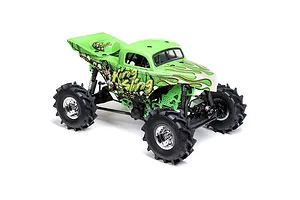 Losi LMT King Sling 4X4 Solid Axle Mega RC Monster Truck Electric Brushless 4WD 1/8 Scale RTR - Green image 103157