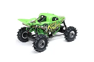 Losi LMT King Sling 4X4 Solid Axle Mega RC Monster Truck Electric Brushless 4WD 1/8 Scale RTR - Green image 103159
