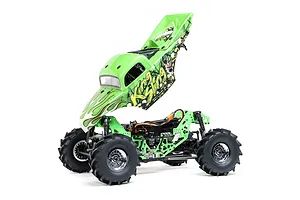 Losi LMT King Sling 4X4 Solid Axle Mega RC Monster Truck Electric Brushless 4WD 1/8 Scale RTR - Green image 103161