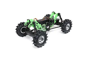 Losi LMT King Sling 4X4 Solid Axle Mega RC Monster Truck Electric Brushless 4WD 1/8 Scale RTR - Green image 103162