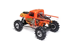 Losi LMT Bog Hog 4X4 Solid Axle Mega RC Monster Truck Electric Brushless 4WD 1/8 Scale RTR - Orange image 103178