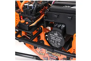Losi LMT Bog Hog 4X4 Solid Axle Mega RC Monster Truck Electric Brushless 4WD 1/8 Scale RTR - Orange image 103185