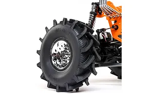 Losi LMT Bog Hog 4X4 Solid Axle Mega RC Monster Truck Electric Brushless 4WD 1/8 Scale RTR - Orange image 103186