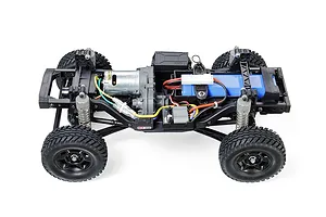 Tamiya CC-02 1990 Land Rover Defender 90 RC Rock Crawler Electric 4WD 1/10 Scale Kit (No ESC) - Blue image 103280