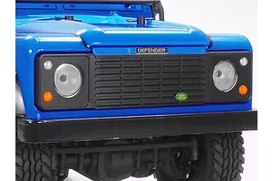 Tamiya CC-02 1990 Land Rover Defender 90 RC Rock Crawler Electric 4WD 1/10 Scale Kit (No ESC) - Blue image 103283