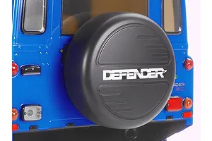 Tamiya CC-02 1990 Land Rover Defender 90 RC Rock Crawler Electric 4WD 1/10 Scale Kit (No ESC) - Blue image 103285