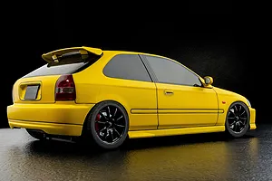 MST TCR-FF EK9 Electric RC Car Electric 2WD 1/10 Scale Kit image 103355