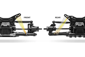 HPI RS4 Sport 3 Flux Ford GT Heritage Edition RC Car Electric Brushless 4WD 1/10 Scale RTR image 103508