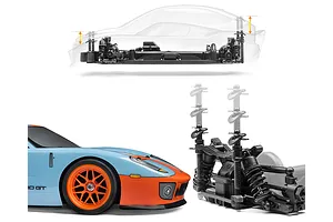 HPI RS4 Sport 3 Flux Ford GT Heritage Edition RC Car Electric Brushless 4WD 1/10 Scale RTR image 103513