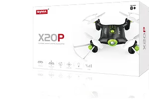 Syma X20P 4 Channel Quad Copter RC Drone with Altitude Hold and One Key Take Off image 103560