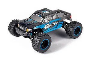 BlackZon Smyter MT RC Monster Truck Electric 4WD 1/12 Scale RTR - Blue image 103751